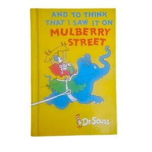 Dr. Seuss And to Think That I Saw it on Mulberry Street Discontinued Pocket Size